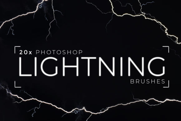 20x Photoshop Lightning Brushes: Adding Realistic Electric Effects to Your Designs