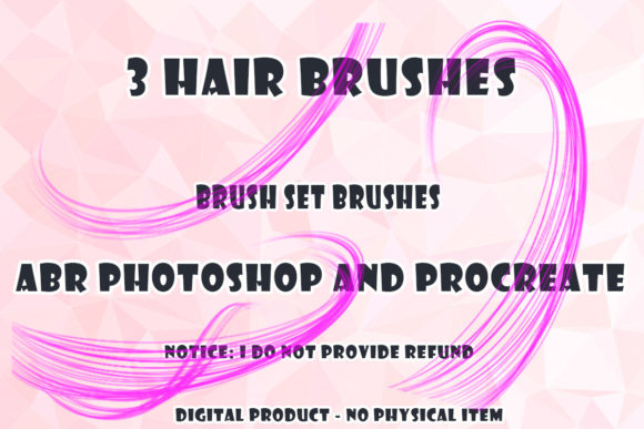 Elevate Digital Portraits with Pro Hair Brushes