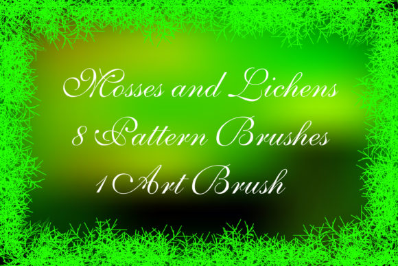 Evaluating Mosses and Lichens Illustrator Brushes for Natural Design