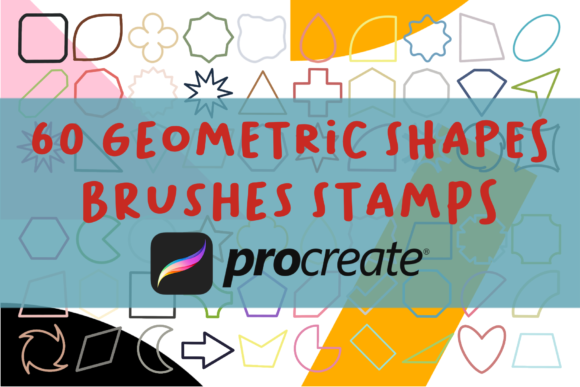Evaluating Procreate Brushes Stamp Geometric Shapes for Digital Design