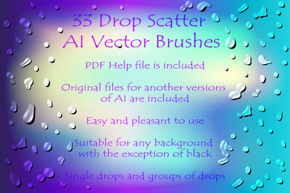 Evaluating the 33 Drop and Blob Illustrator Brushes for Vector Artwork