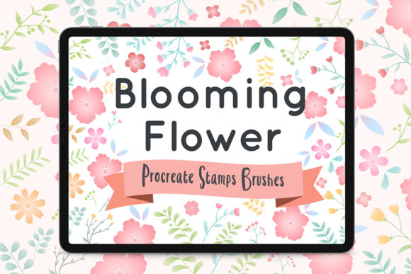 Evaluating the Procreate Stamps Brushes Blooming Flower Set for Digital Illustration