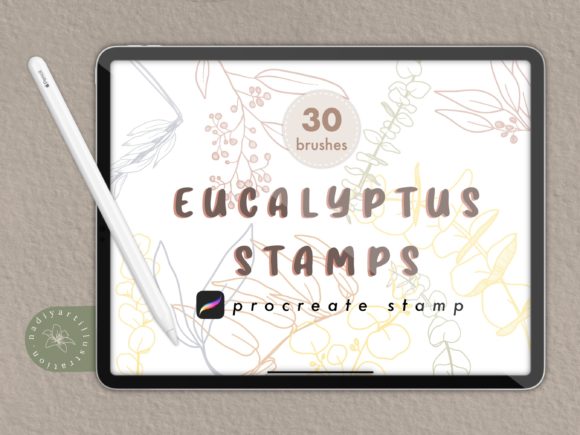 Mastering Digital Botany: A Guide to Eucalyptus Procreate Stamp Brushes