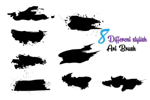 Paint Art Brushes: Elevating Digital Design with Messy, Textured, and Glitchy Aesthetics