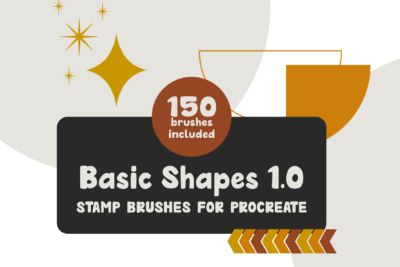 Procreate Basic Shapes 1.0 Stamp Brushes: A Practical Tool for Faster Digital Art