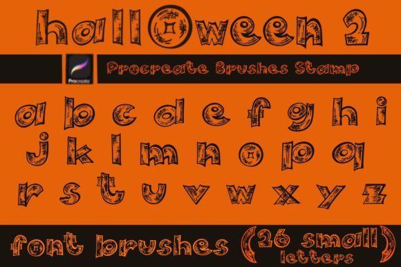 Procreate Brushes Stamp Halloween 2 Font: A Practical Guide to Digital Lettering