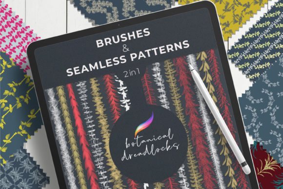 Strategic Design with Plant Brushes for Procreate Patterns