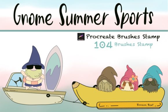 Unlocking Creative Potential with Procreate Brushes Stamp Gnome Summer Spo and Sports Collections